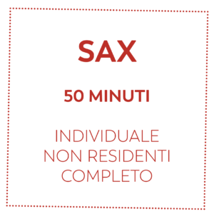 SAX 50 MIN - NON RESIDENTI - COMPLETO