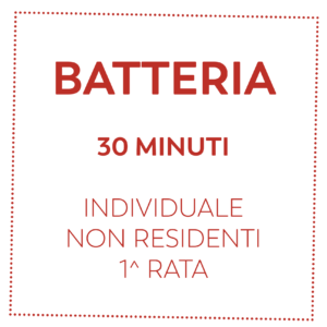 BATTERIA 30 MIN - NON RESIDENTI - 1^ RATA