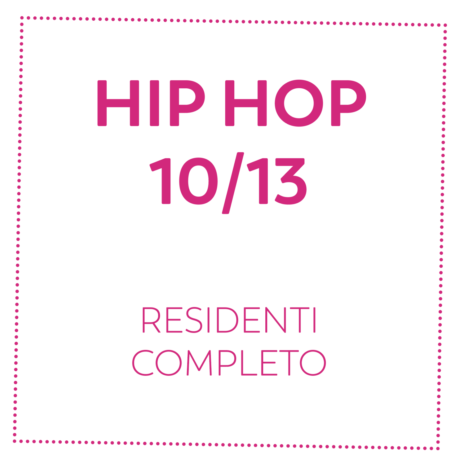 HIP HOP 10/13 - RESIDENTI - COMPLETO