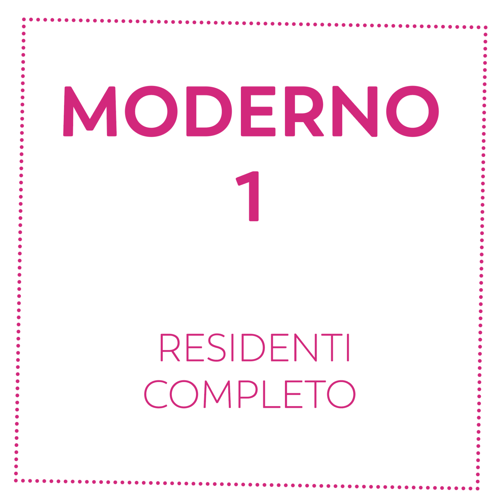 MODERNO 1 - RESIDENTI - COMPLETO