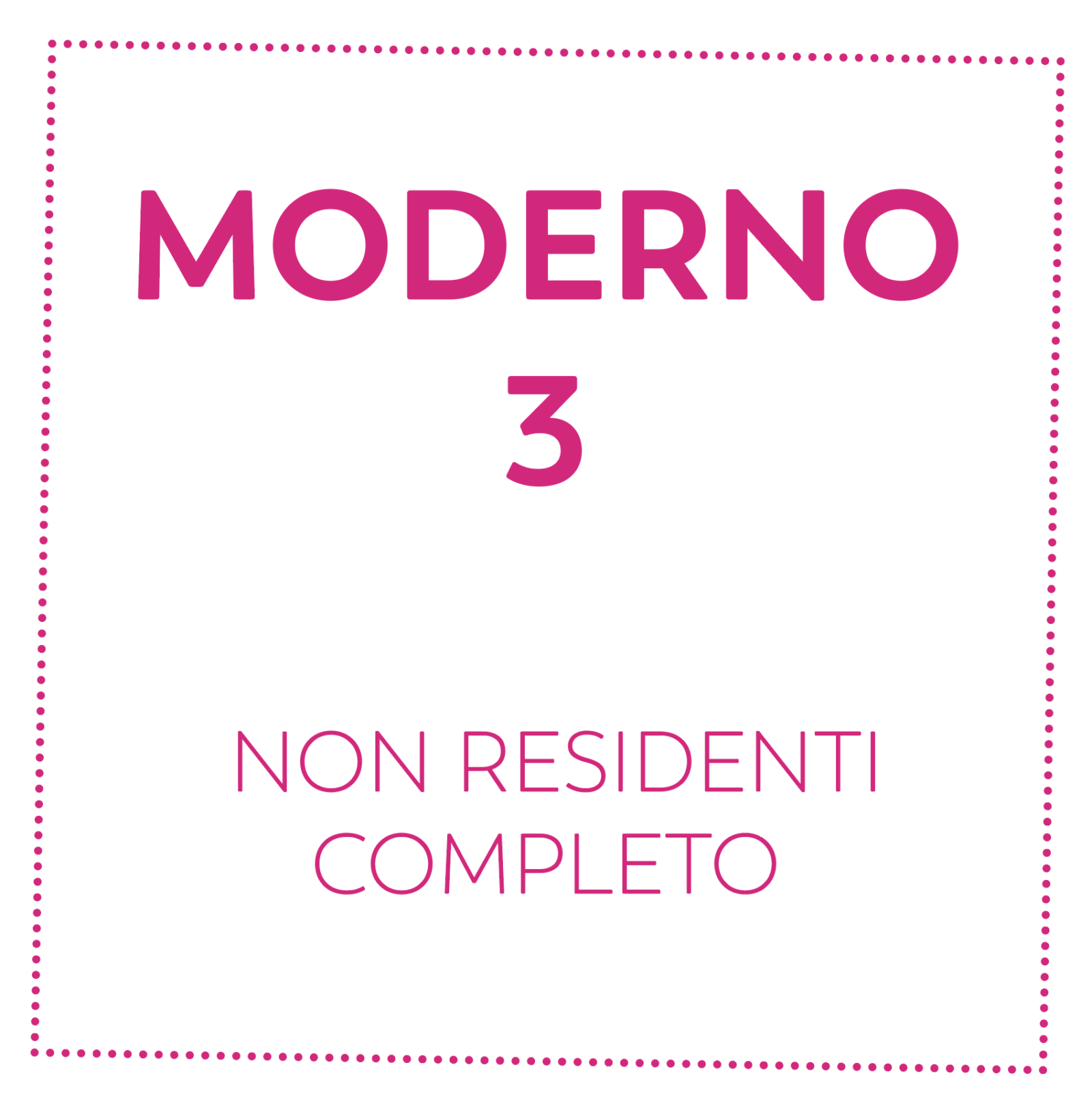 MODERNO 3 - NON RESIDENTI - COMPLETO