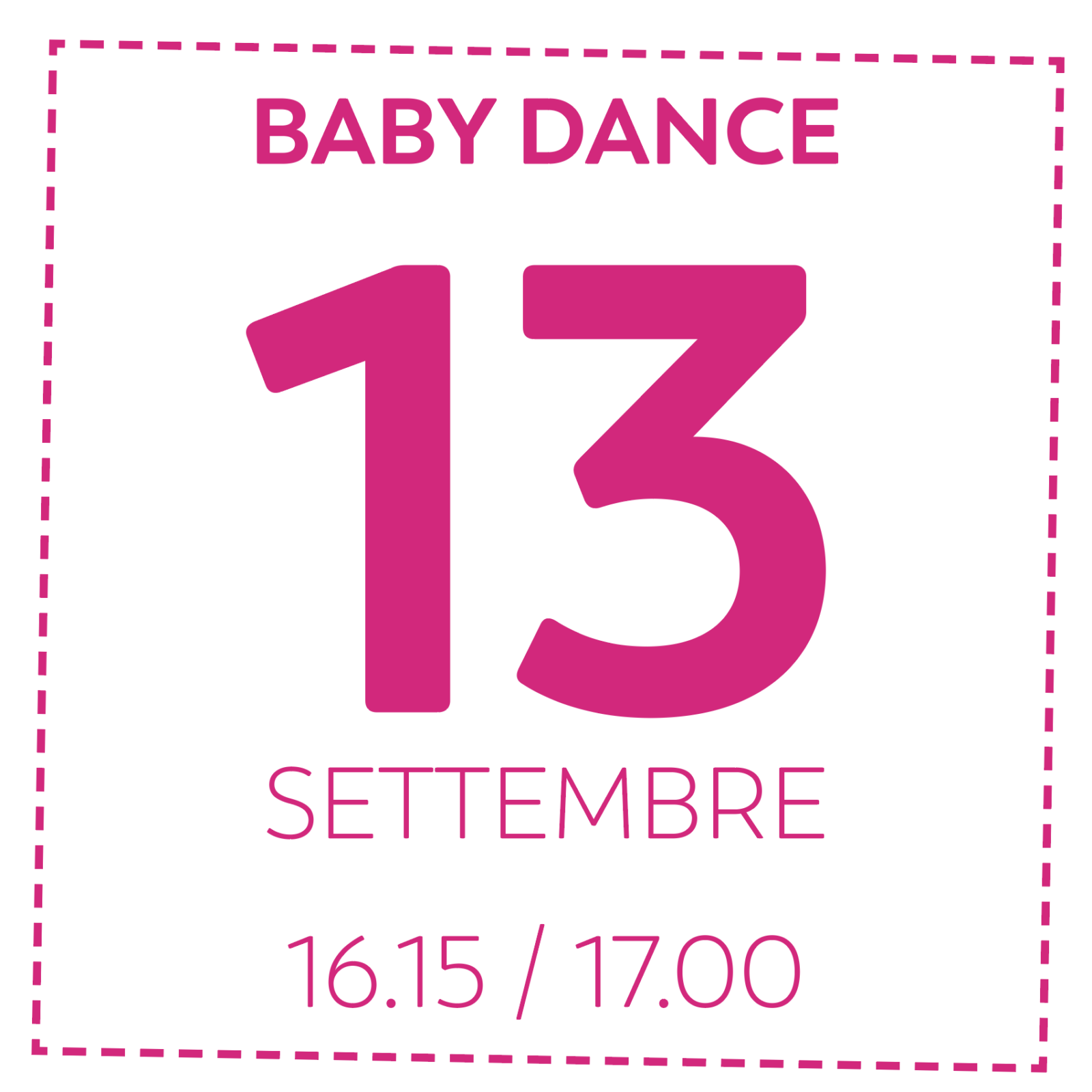 OD BABY DANCE - 13/9