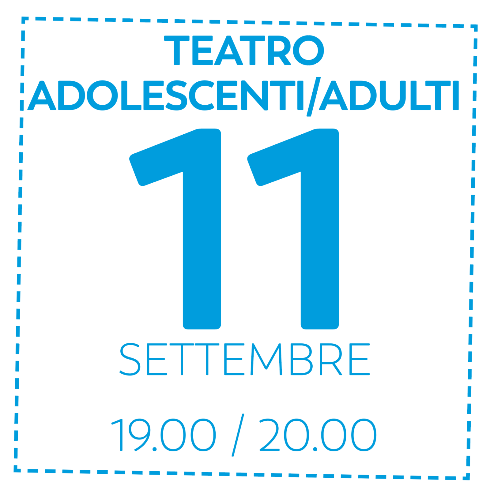 OD TEATRO ADOLESCENTI / ADULTI - 11/9